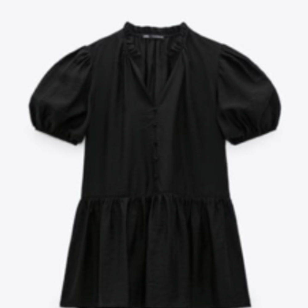 Zara pleated dress
